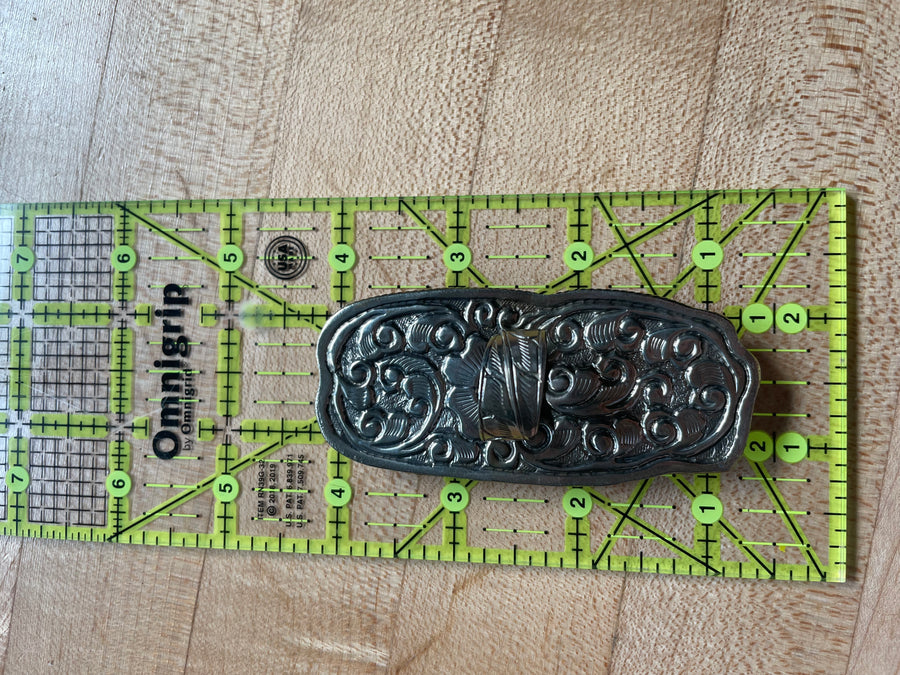 Dragonfly Carved in Bone Adjustable Ornate Ring