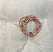 Thick Guitar string bracelets in several colors