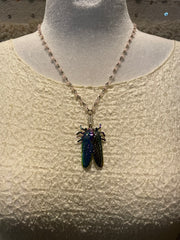 Whimsical Fly Necklace by Gina