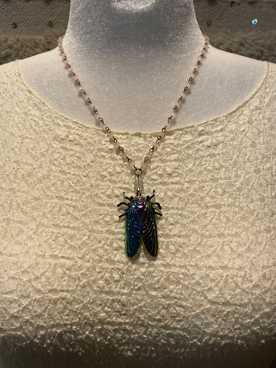 Whimsical Fly Necklace by Gina