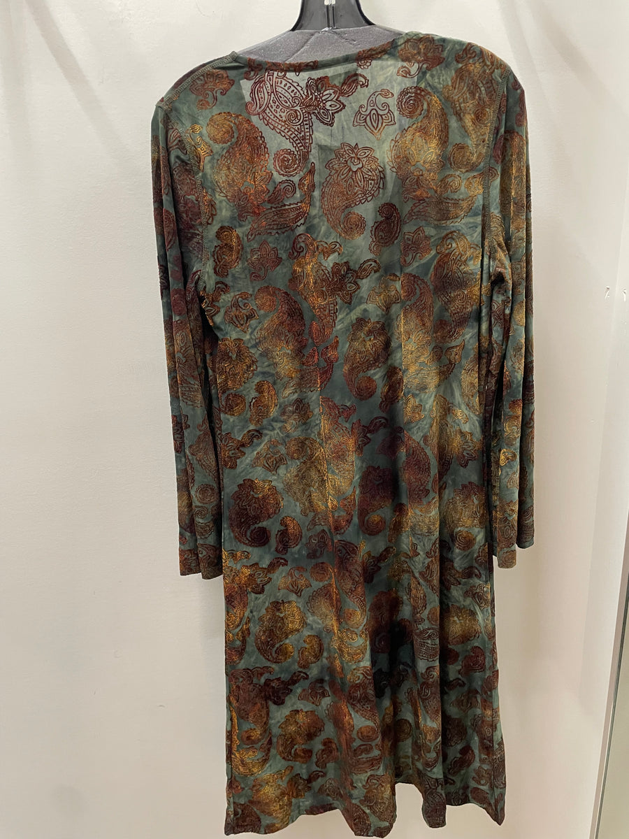 Flocked Kimono by Paparazzi