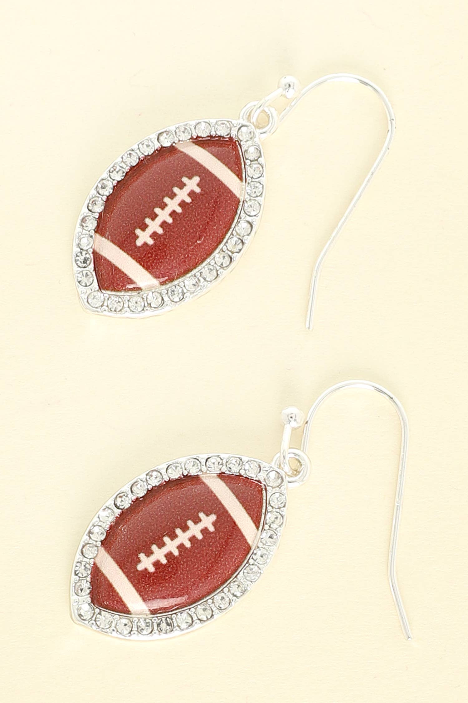 Gameday Football Dangle Earrings Robin Boutique