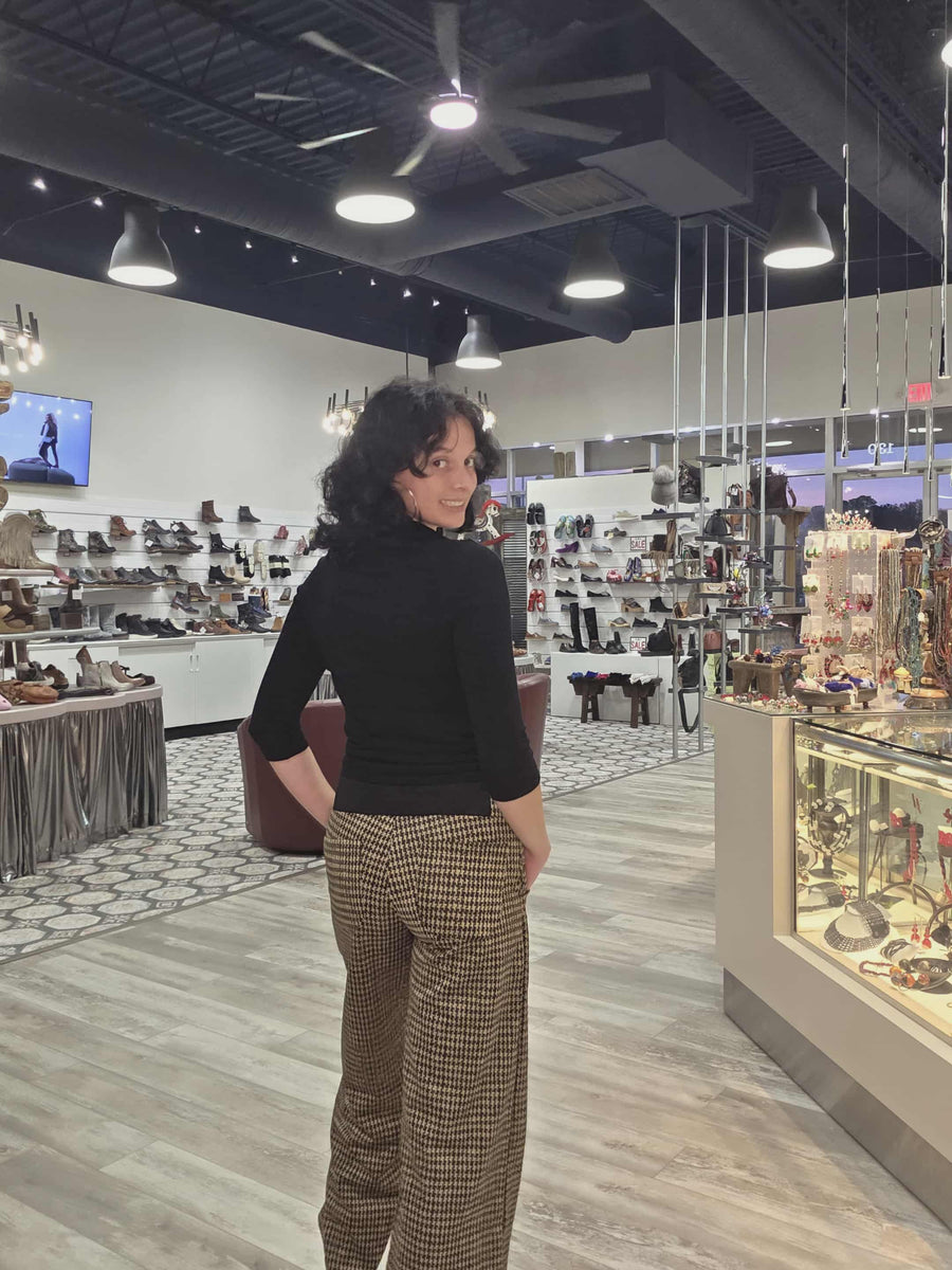 Francis Pant in Houndstooth by Effie's Heart