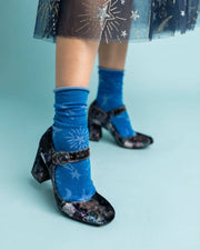 Celestial Shimmer Crew Sock
