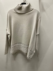 Lace Hem Sweater
