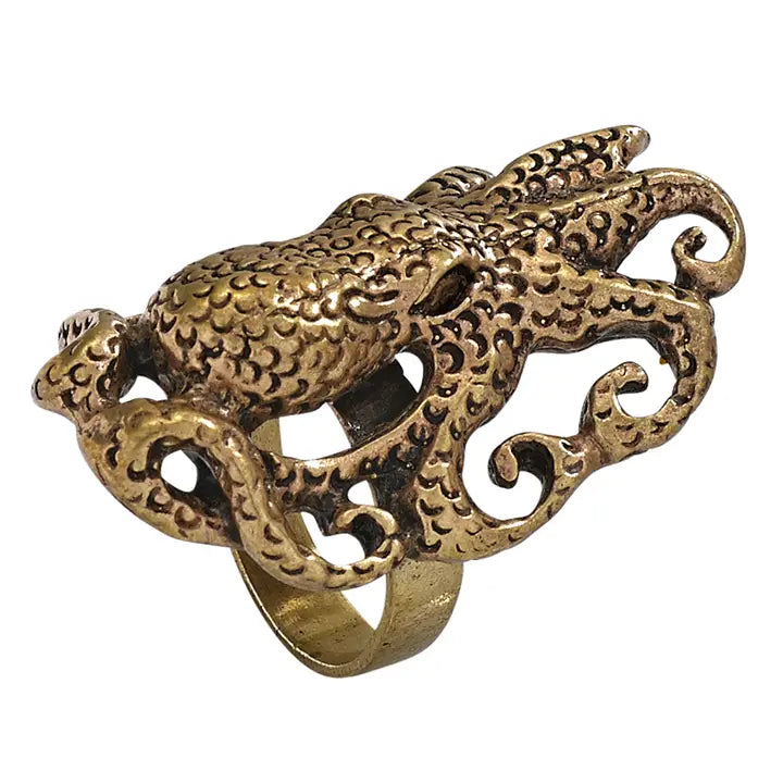 Octopus Everywhere Ring