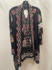 Embroidered Kimono in Black by All About Her