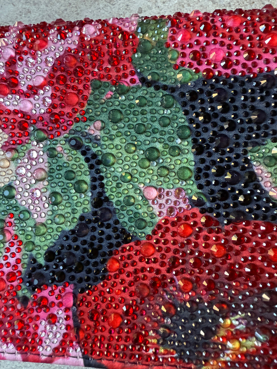 Betsey Johnson Handbag - 'Hearts - Black Floral' Robin Boutique