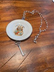 Bid Dog Dish Necklace by Gina