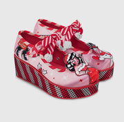 Hot Chocolate Chocolaticas® Betty Claus Mary Jane Platform Shoes Robin Boutique