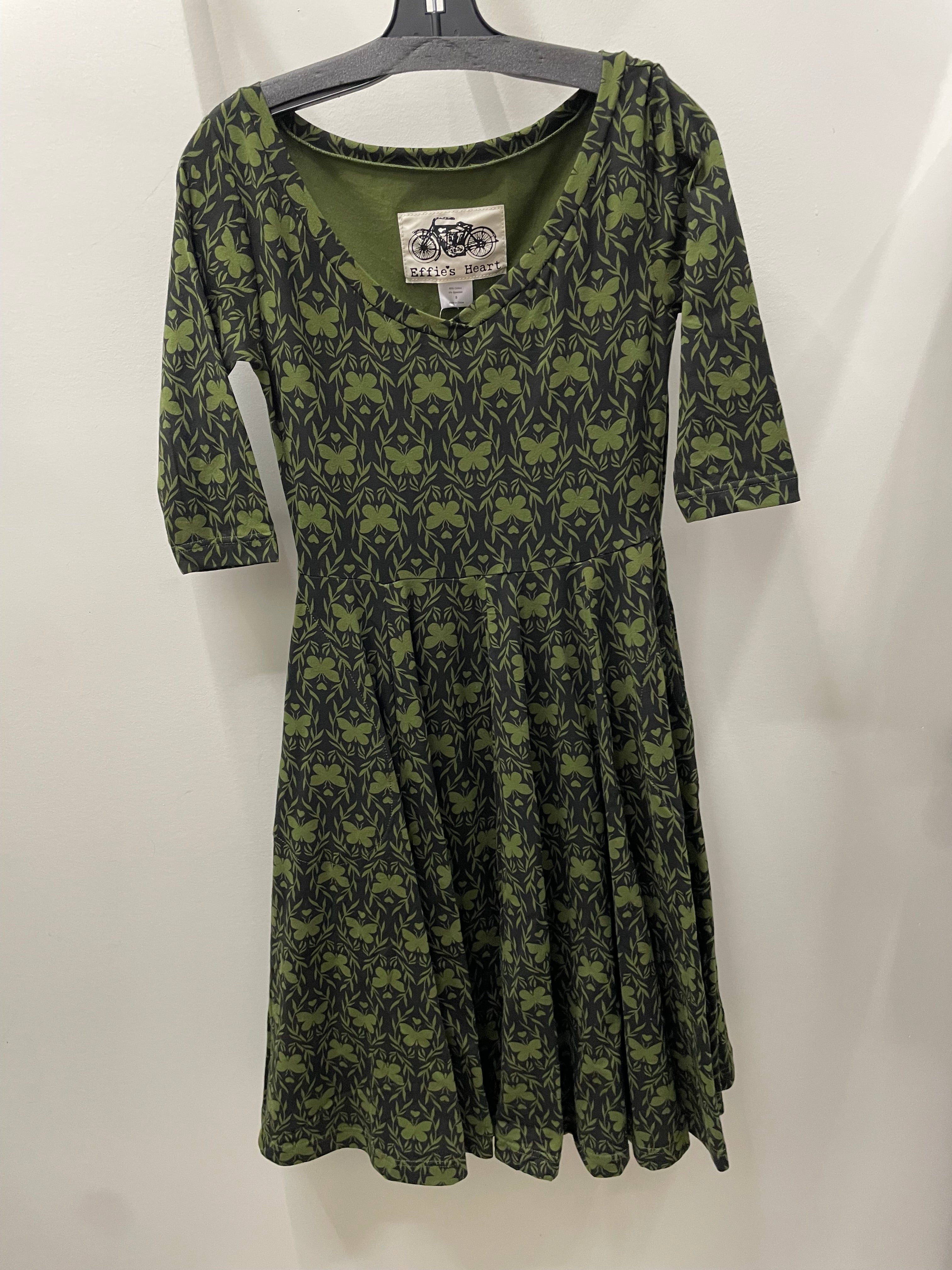 Ava Dress in Natural Print by Effie's Heart