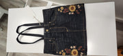 Falling Sunflower Tote by Driftwood