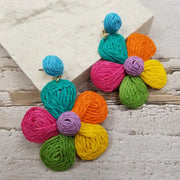 Ratan Wild Rose Earrings