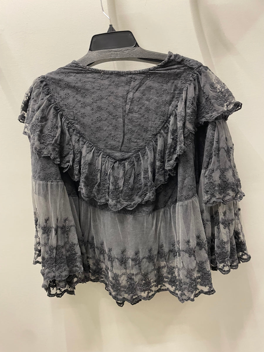 Lacy Dream Button Blouse by The Paper Lace