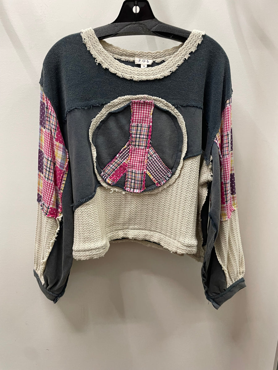 Peace Oversized Sweatshirt