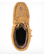 Harvester Lined Suede Moccasin by Manitobah