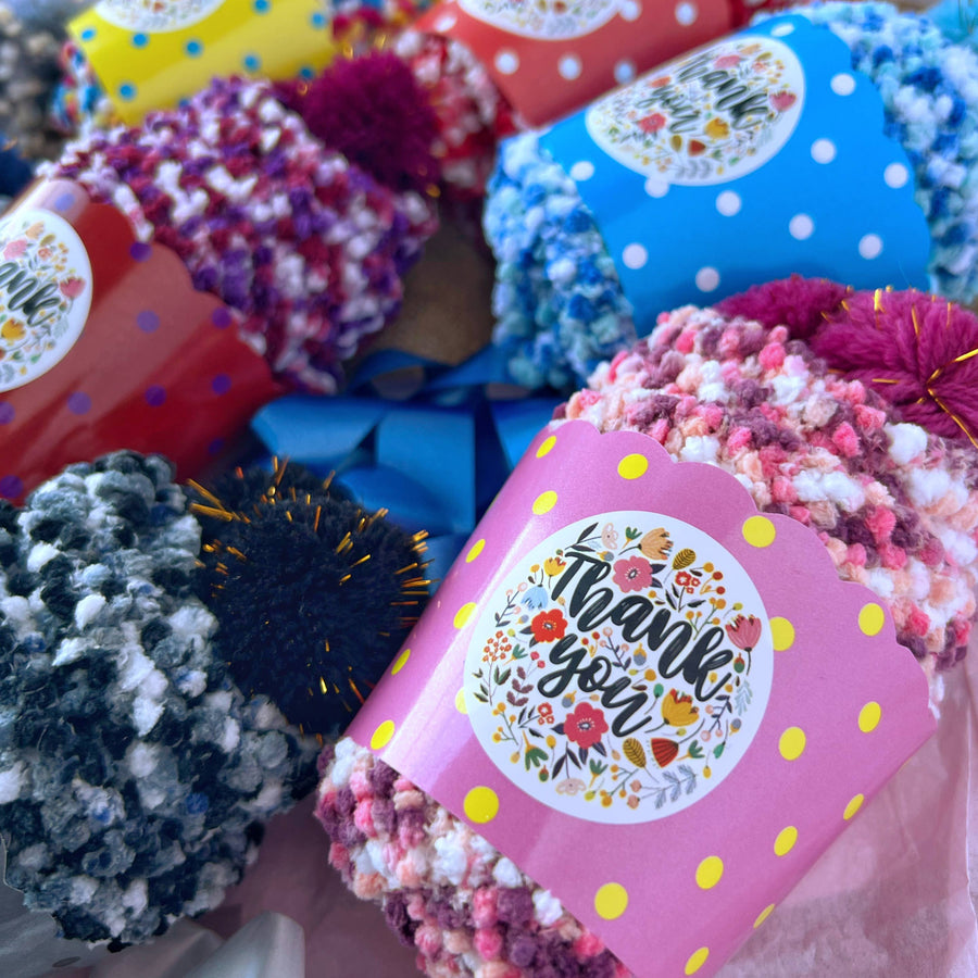 "Thank You" Cozy Cupcake Socks Robin Boutique