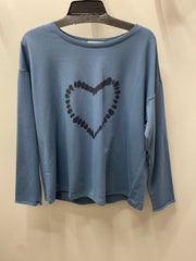 Destination Fleece Heart Pullover by Escape