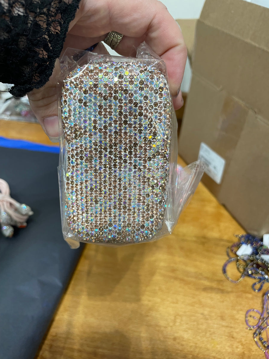 Rhinestone Jewelry Travel Case