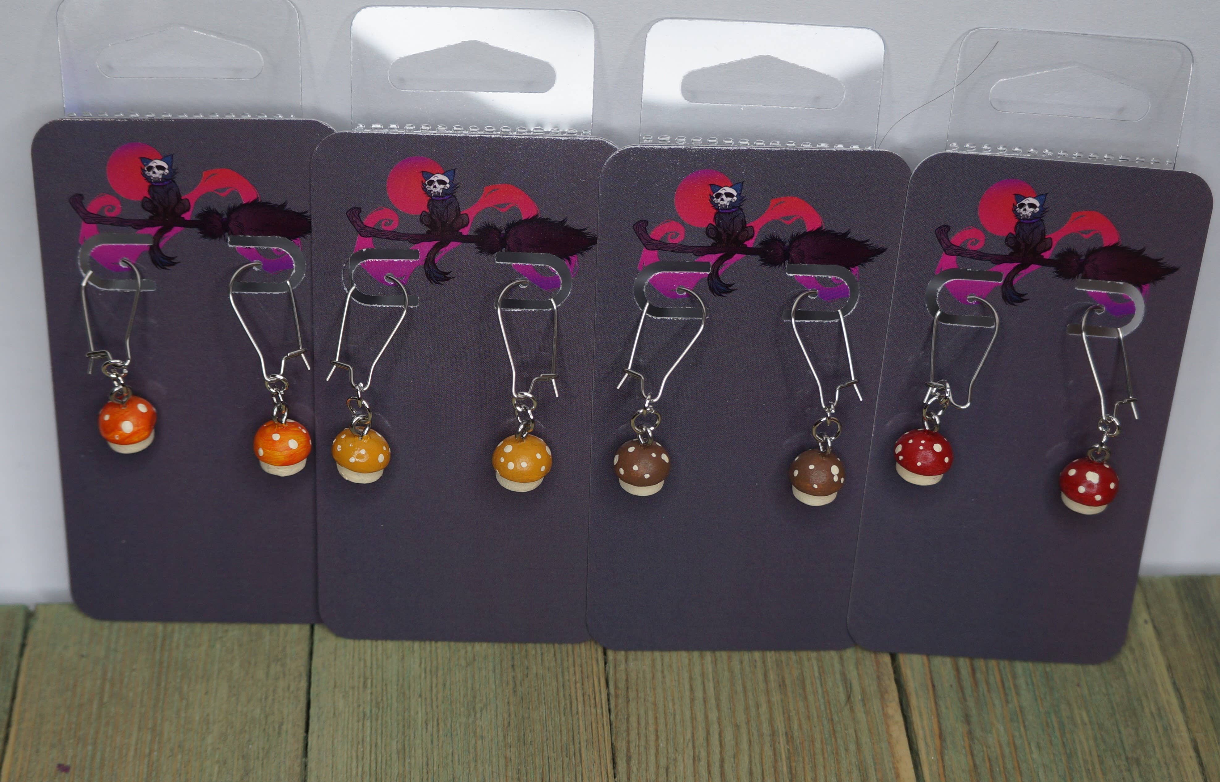 Micro Mushroom earrings Robin Boutique