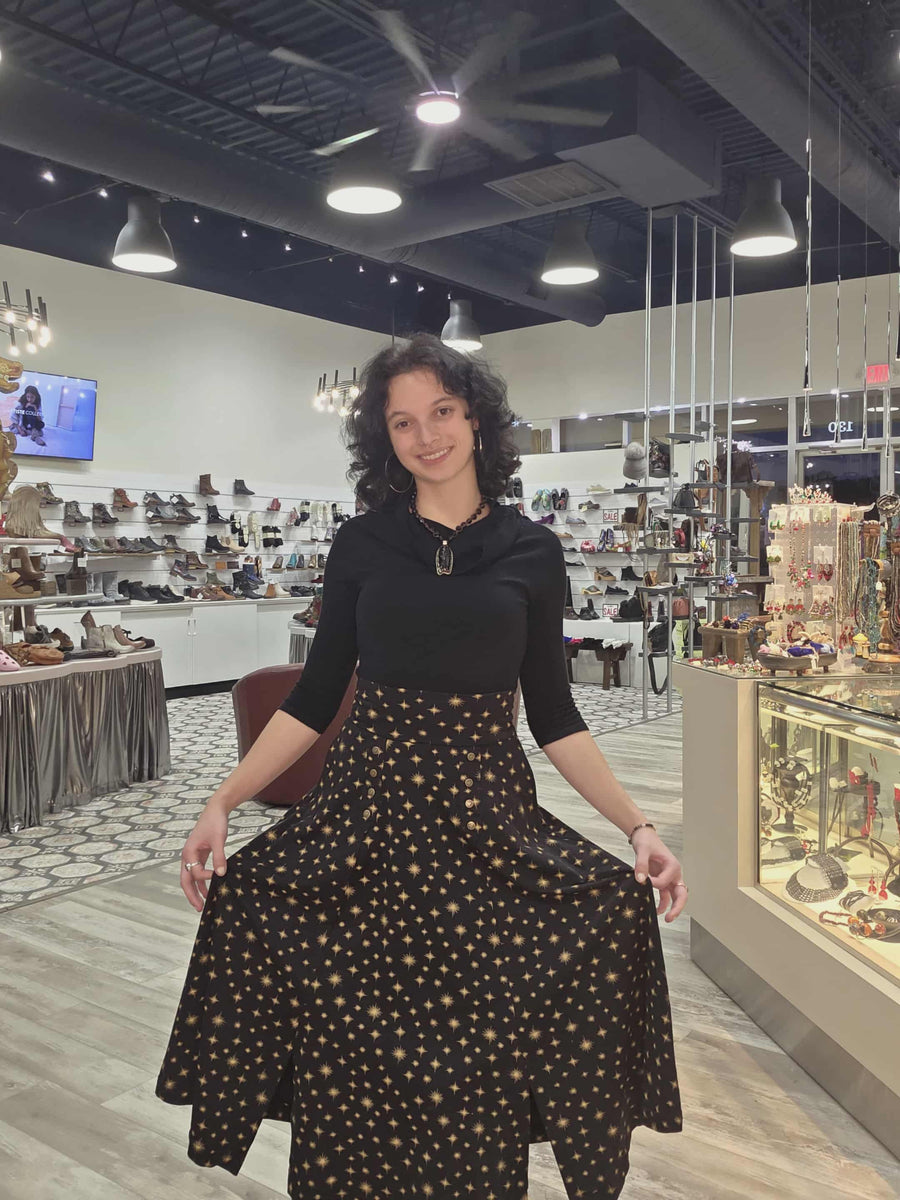 Devonport Skirt in Twinkle Print by Effie's Heart