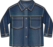 Denim Momentum Jacket by Escape Robin Boutique