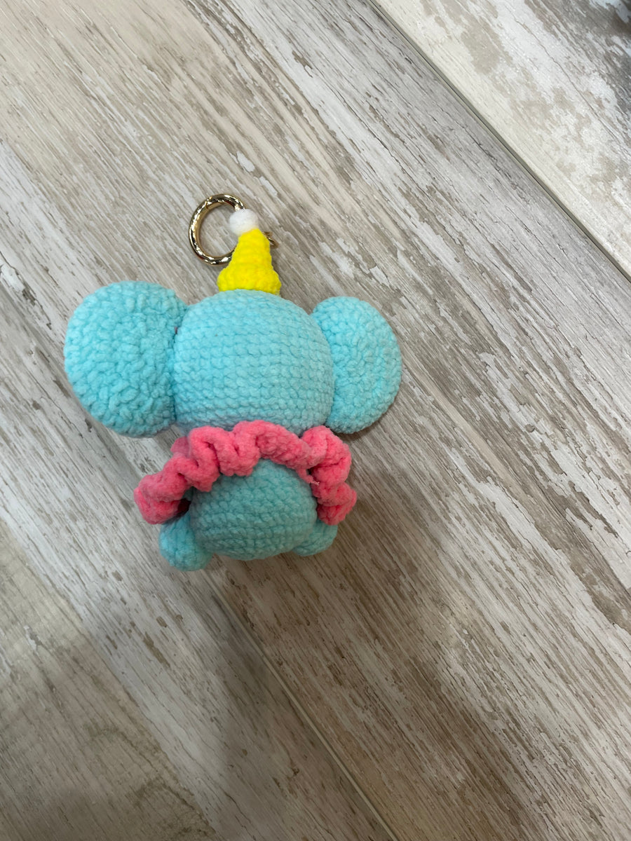Whimsical Crocheted Bag Charms
