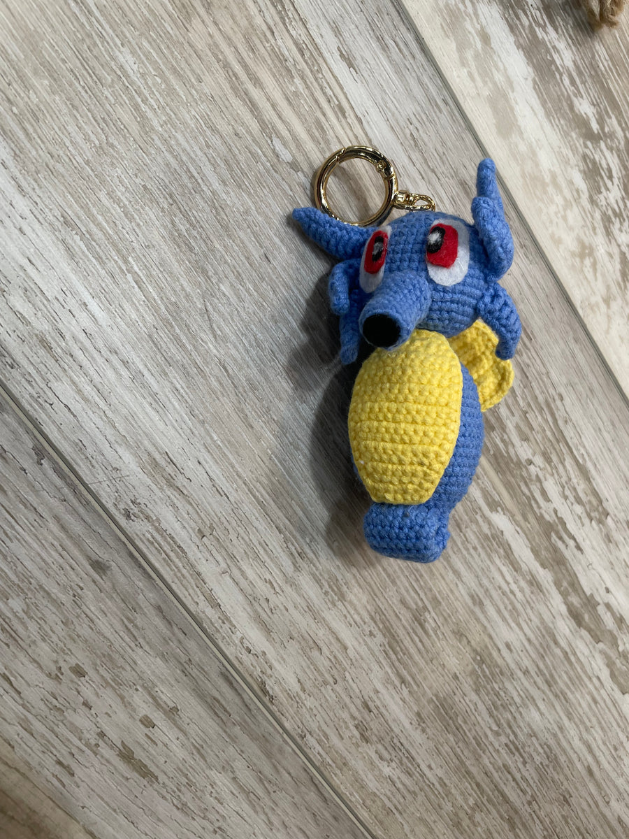 Whimsical Crocheted Bag Charms