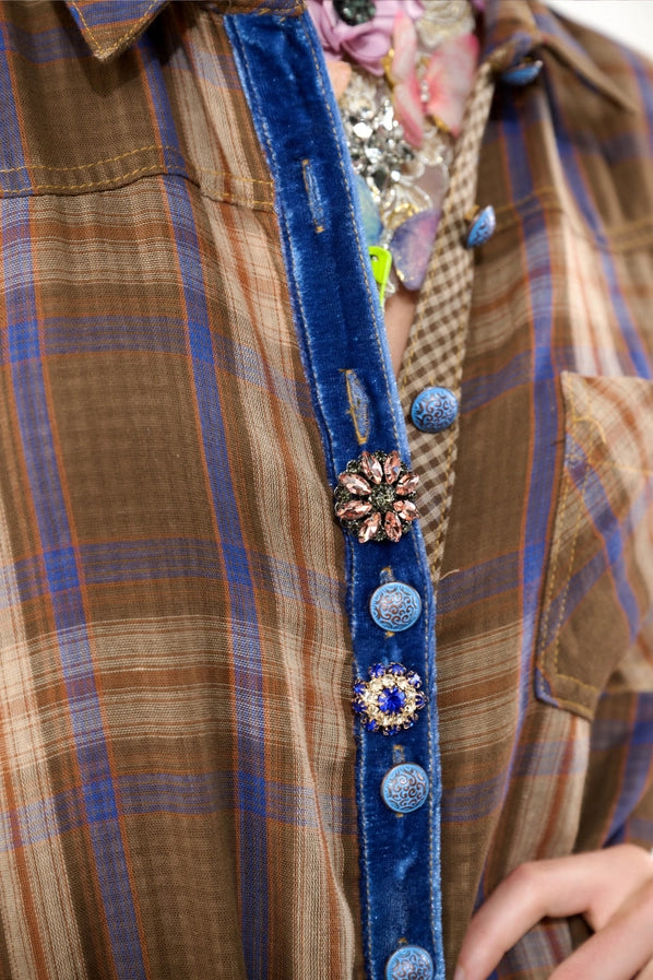 Anna Button Shirt Dress/Duster by Aratta