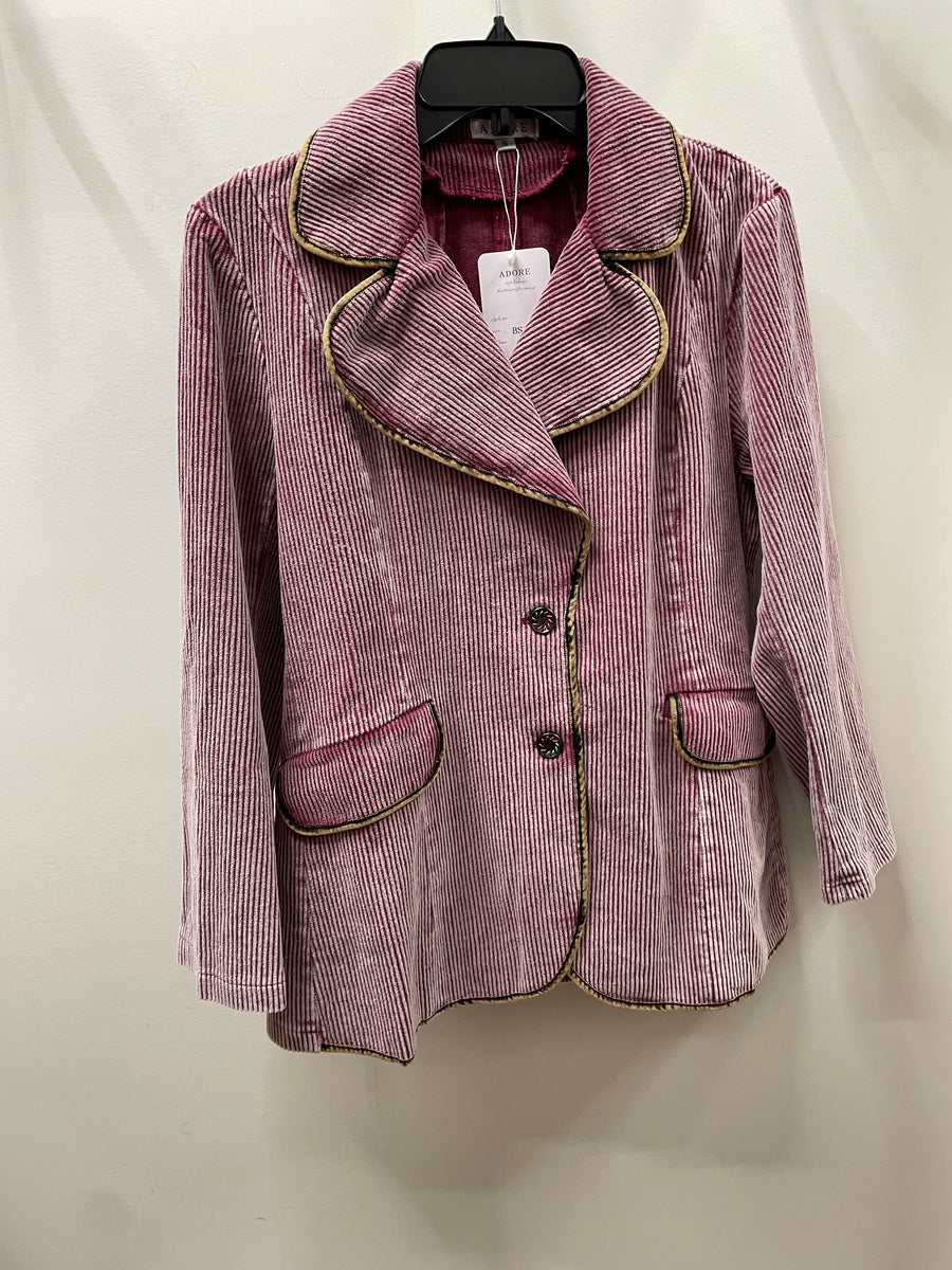 Darling Dusty Rose Jacket by Adore