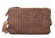 Milo Innes Woven Leather Handbag