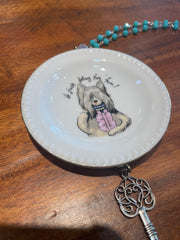 Bid Dog Dish Necklace by Gina