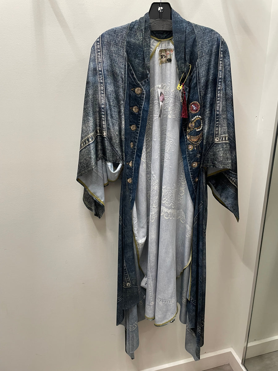 IPNG Design Boho Kimonita in Illusion Denim
