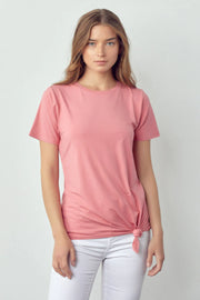 Kendall Modal Knit Top in Rose by Joh