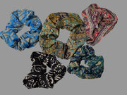 Nepalese Silk Scrunchie Hair Bands Robin Boutique