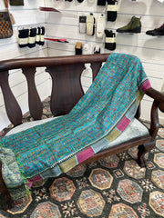 Silk Kantha Scarf #5003 by Robin