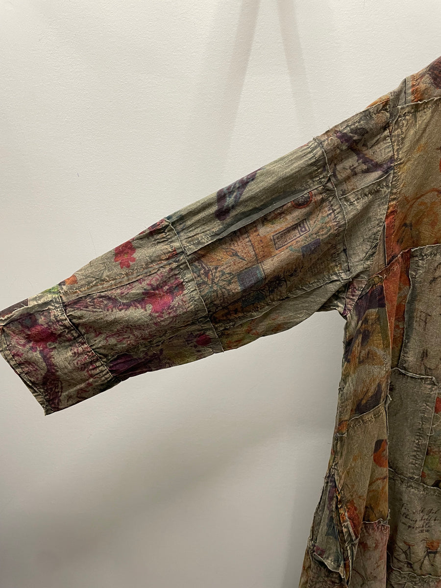 Woodland Reverie Patchwork Dress by Paper Lace