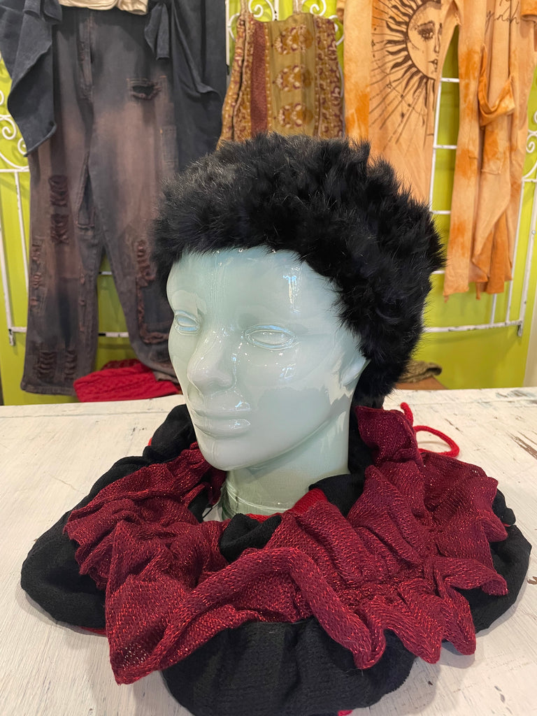 Rabbit Fur Headband - Robin Boutique-Boutique 