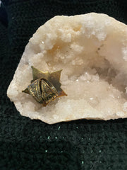 Coral Star Adjustable Ring