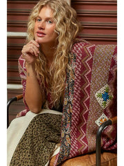 Boho Poncho Cardigan