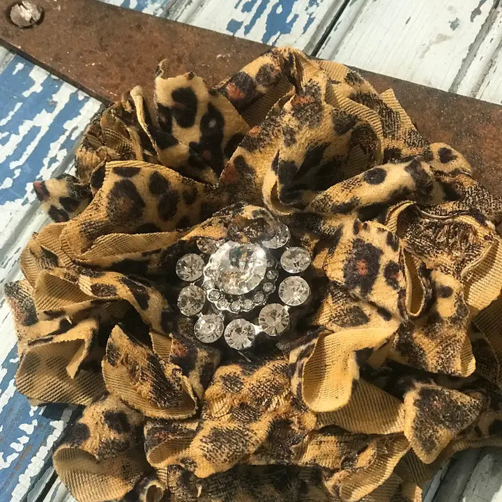 Velvet Flower Pin