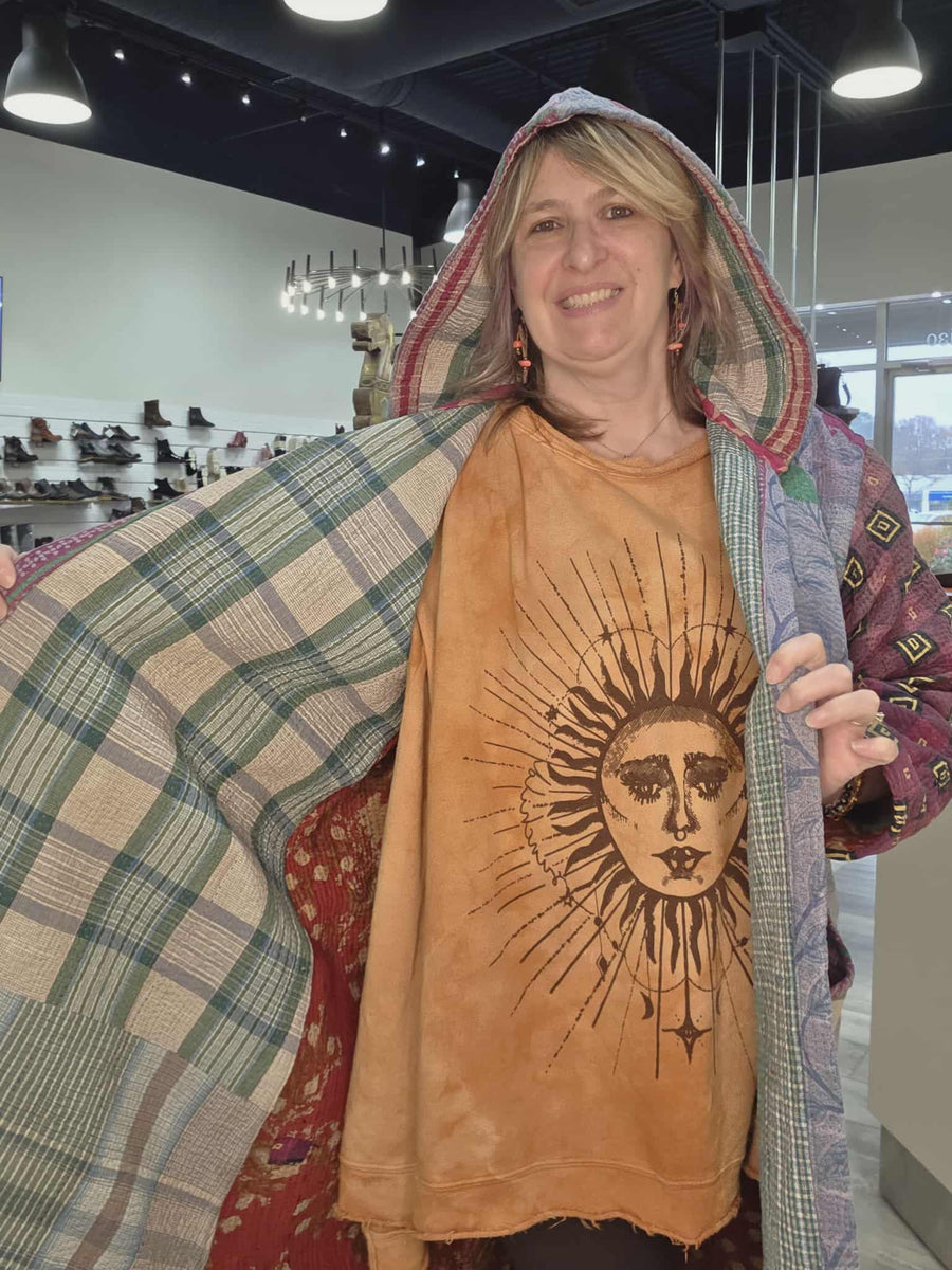 Rising Sun Coat #298 by Kantha Bae