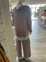 Summa Ribbed Pants with Back Buttons 21189SW