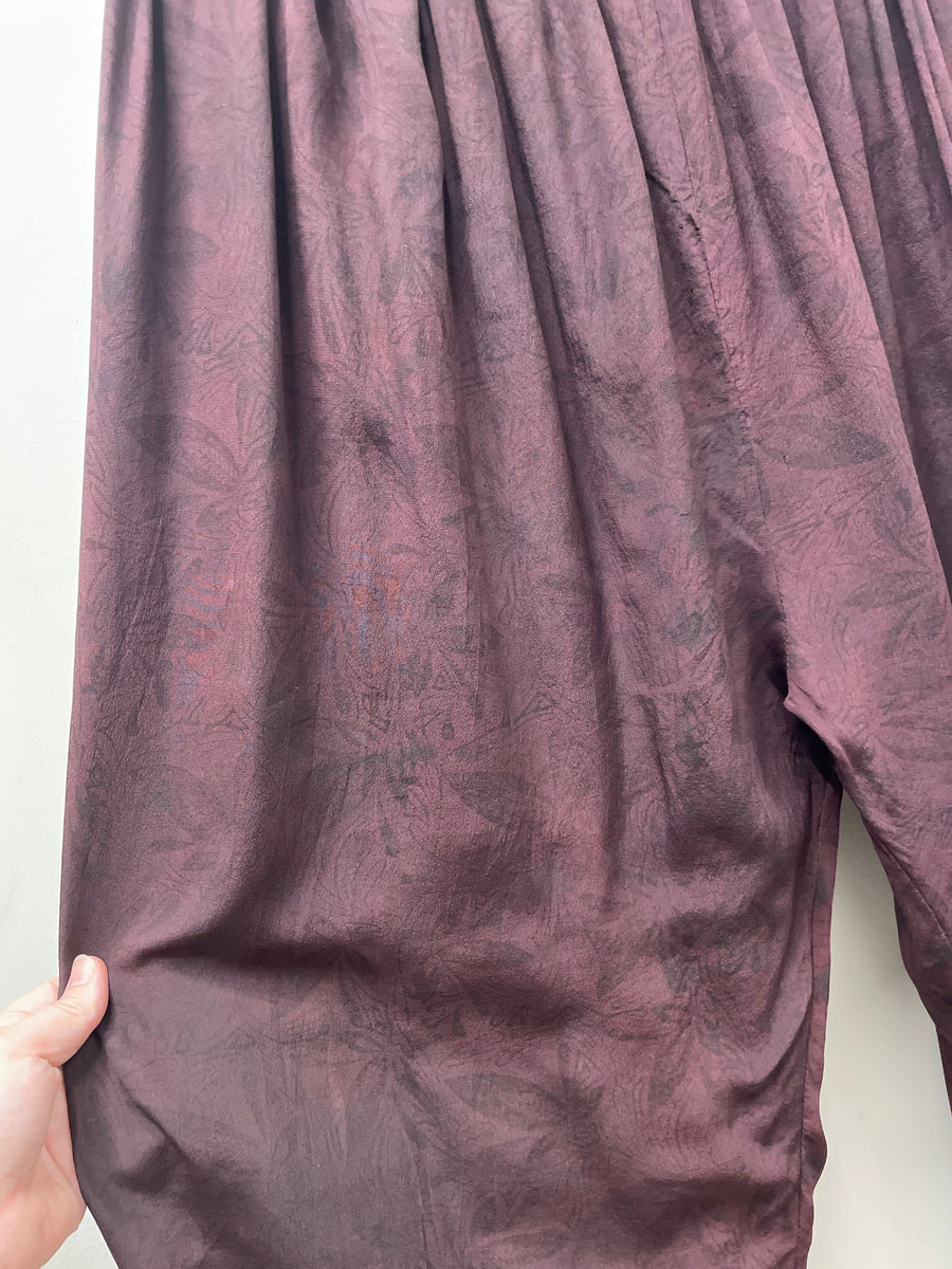 Silk Sari Jogger Pant #08 by Kantha Bae