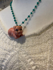 Little Pig, Little Pig Necklace by Gina