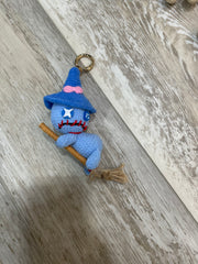 Whimsical Crocheted Bag Charms