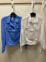 Linen Travel Jacket by Lulu-B