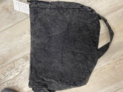 Denim Patch Messenger Bag
