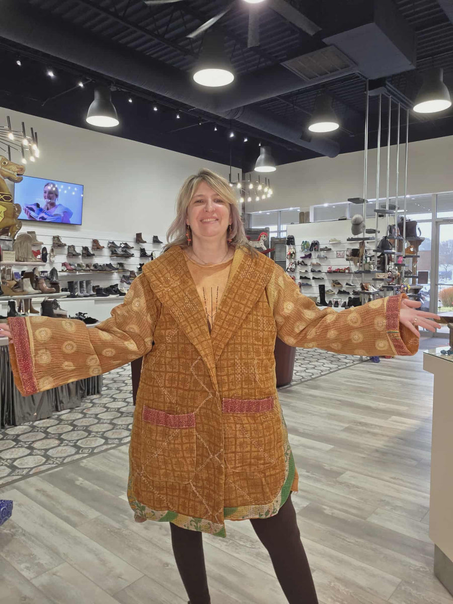 Drifter Coat #202 by Kantha Bae