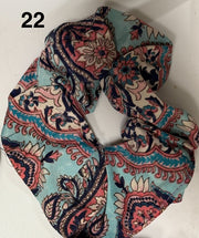 Nepalese Silk Scrunchie Hair Bands Robin Boutique
